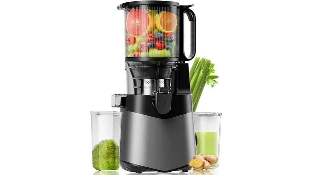 wide feed juicer