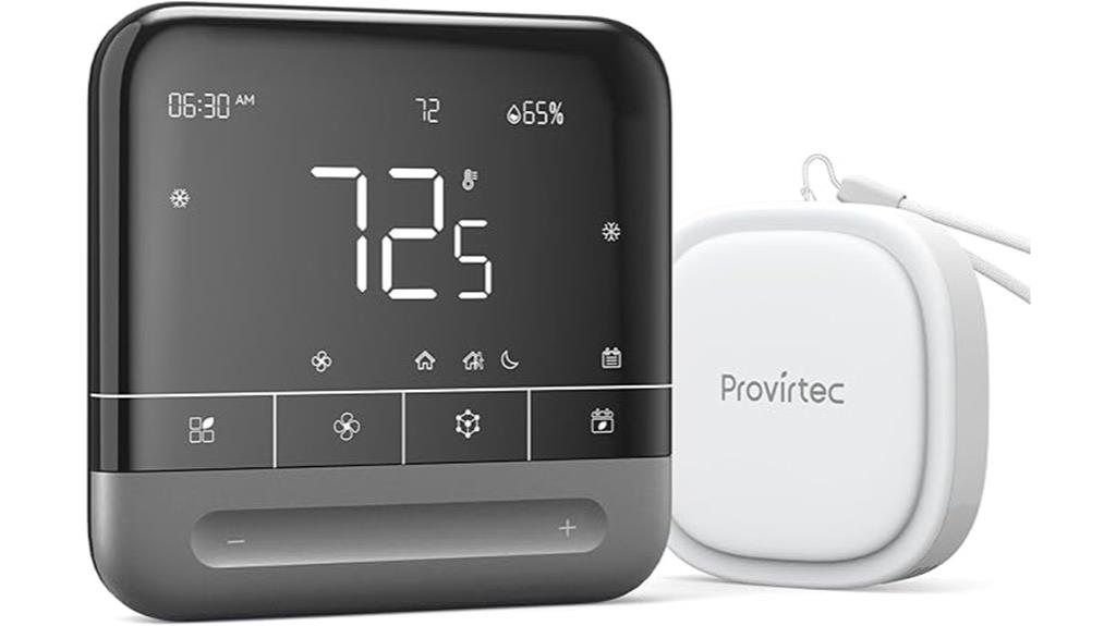 wifi thermostat with room sensor