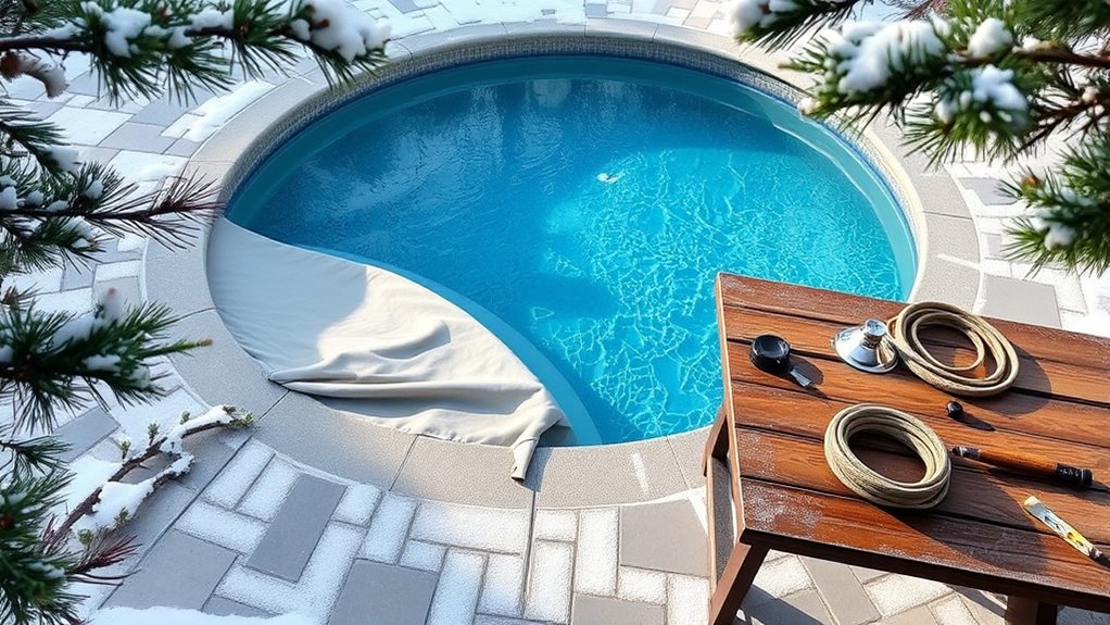 winterize pool equipment properly