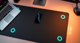 wireless charging desk mats
