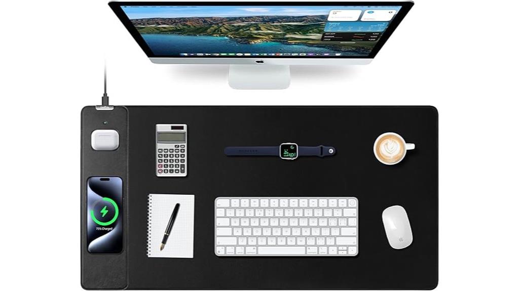 wireless charging smooth surface