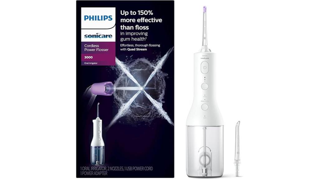 wireless dental water flosser