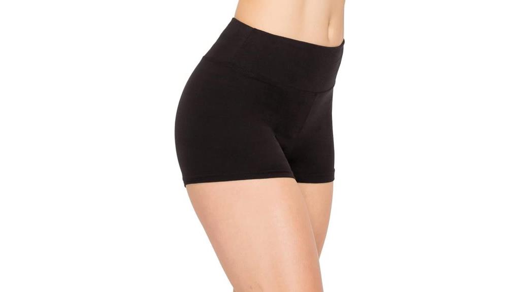 women s athletic yoga shorts