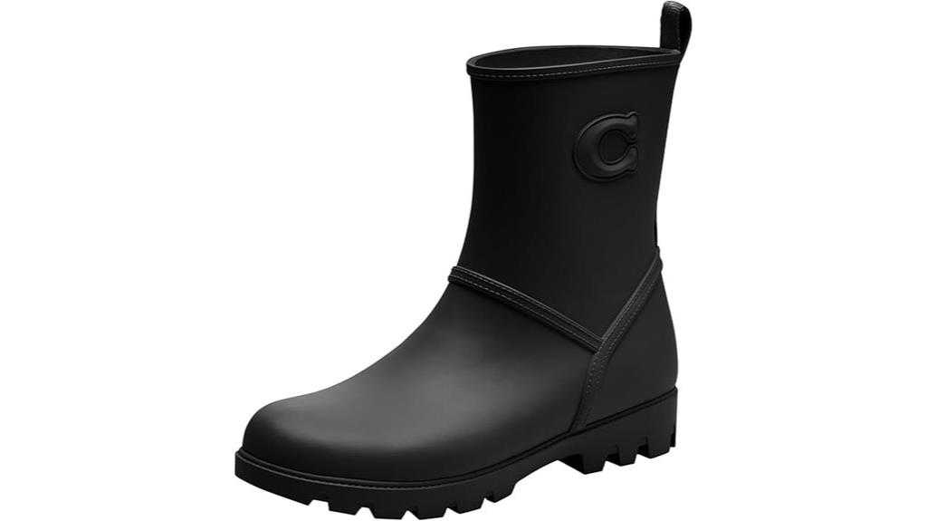 women s coach rain boots