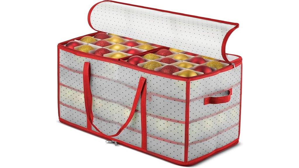 zober holiday ornament container