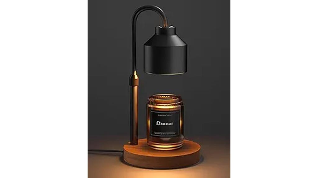 adjustable candle warmer lamp