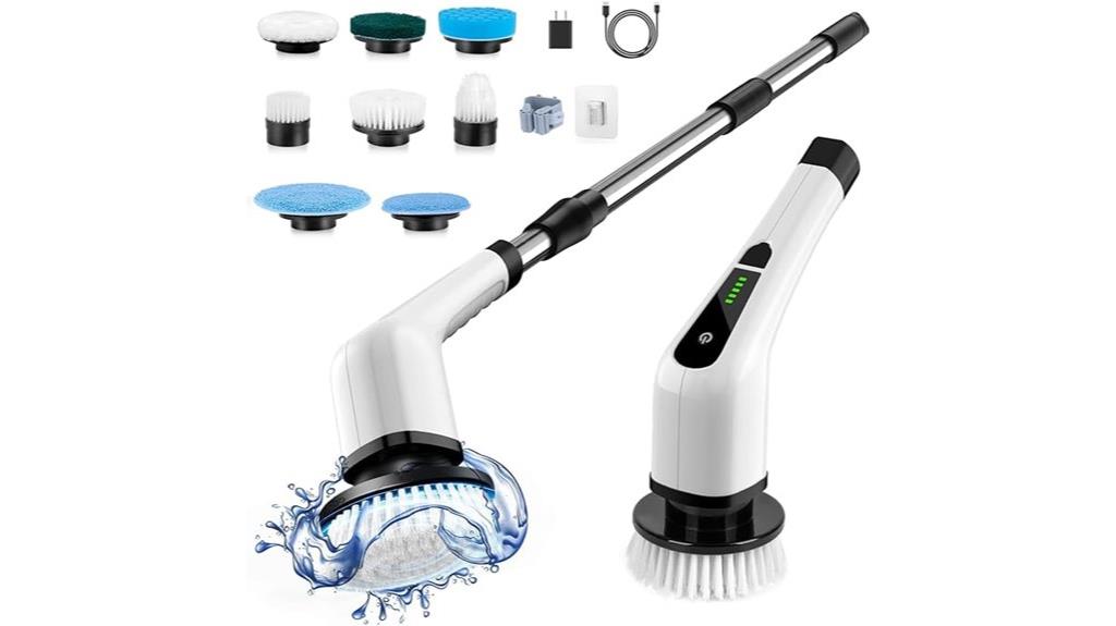 cordless electric cleaning brush