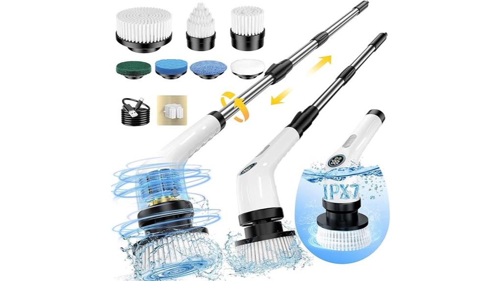 cordless waterproof cleaning tool