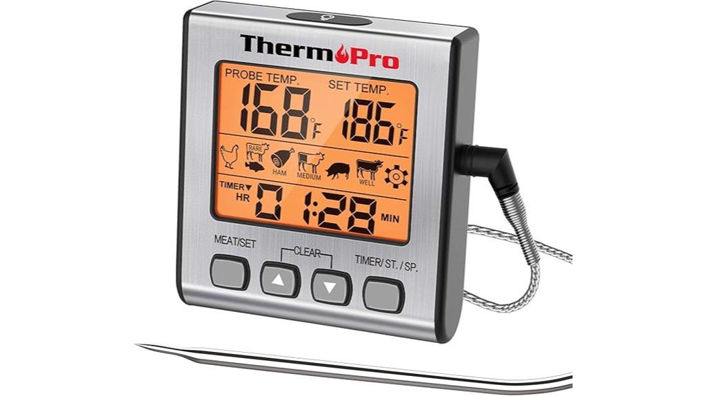 digital cooking meat thermometer