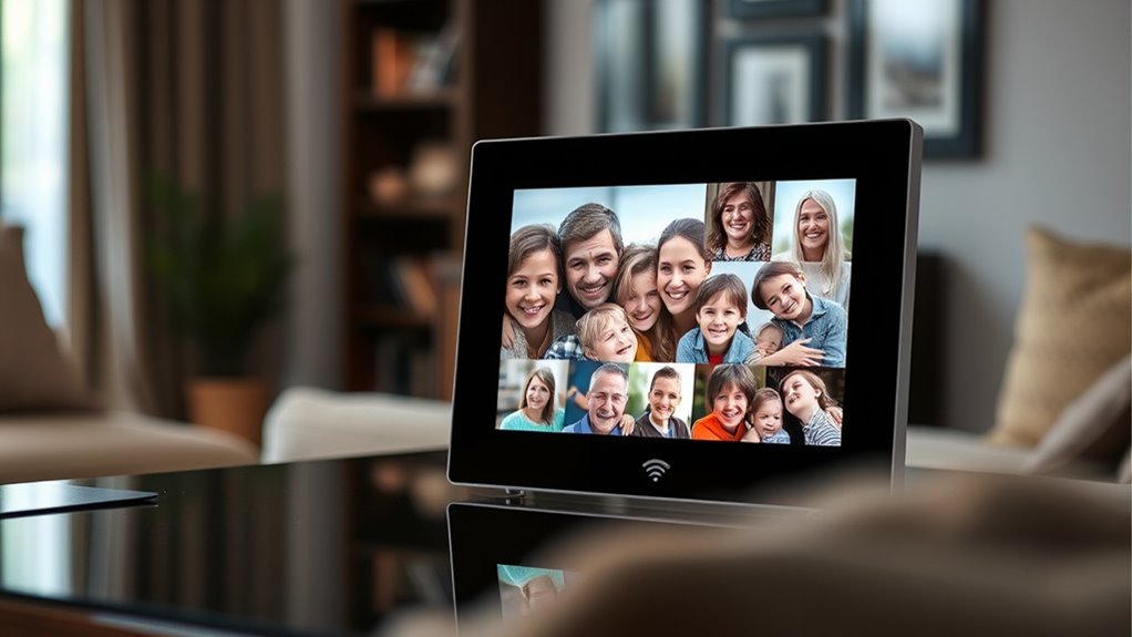 email sharing and display