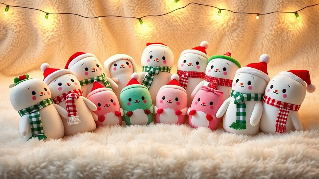 festive squishmallow holiday collection