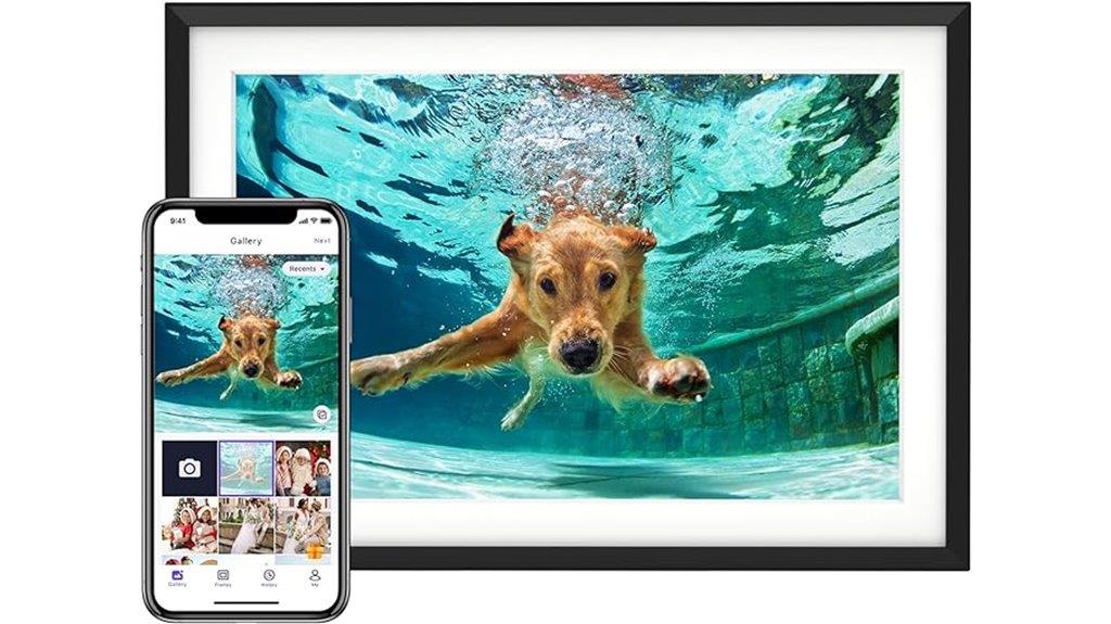 large digital frame 32gb storage