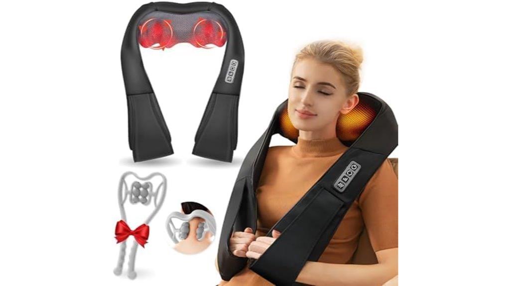 massager with heat feature