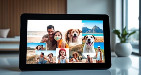 top email connected digital frames