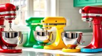 top kitchenaid mixer colors