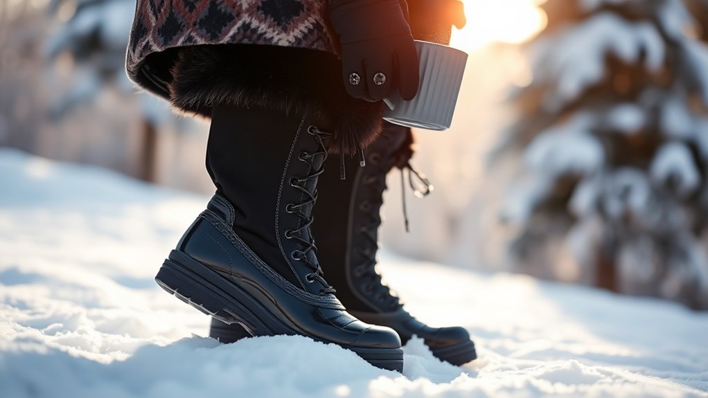 top women s waterproof snow boots