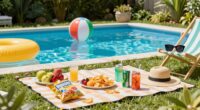 backyard pool day essentials