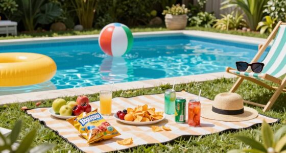 backyard pool day essentials