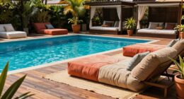 barefoot friendly poolside design