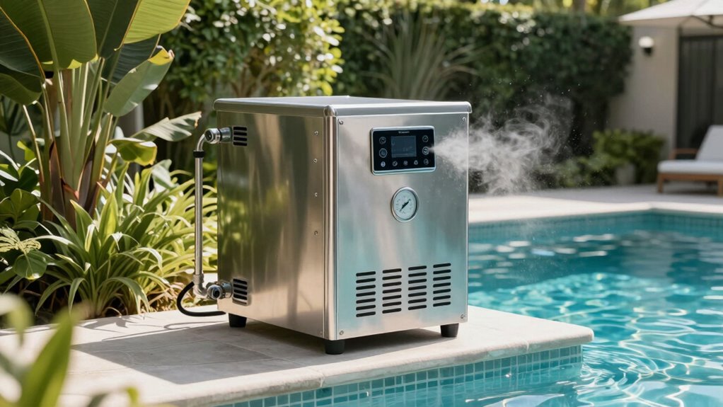 climate responsive hybrid pool systems