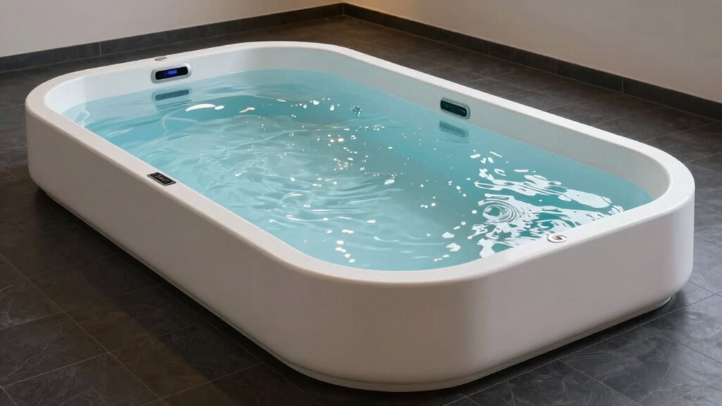 compact foldable aquatic exercise