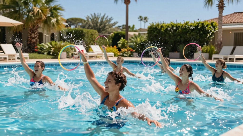 cooling exercise in water