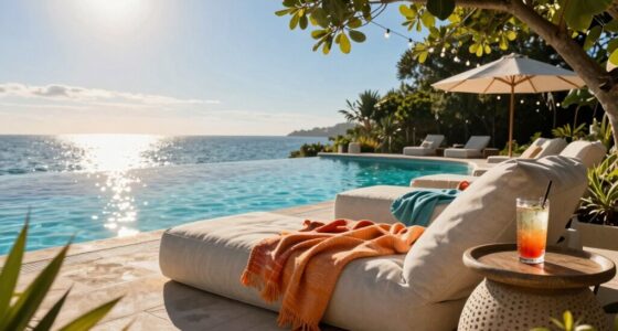 cozy stylish shaded ambiance