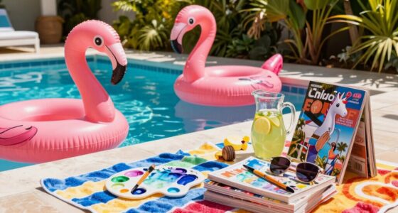 creative poolside activities