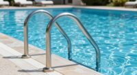 durable stylish pool railings