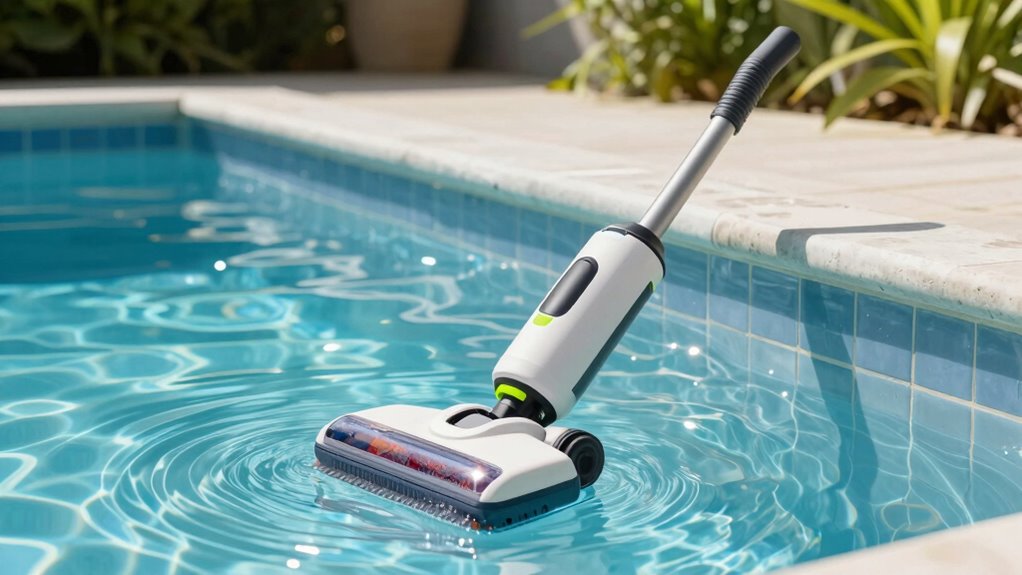 efficient cordless pool cleaning