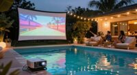 enhance outdoor movie experiences