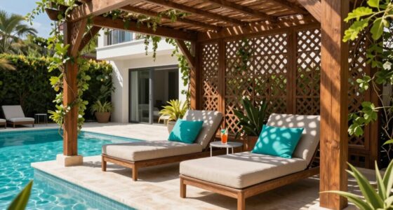 enhance poolside comfort style