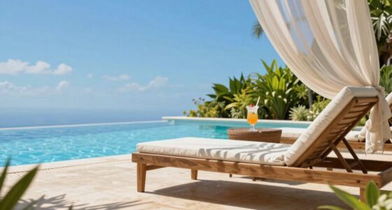 enhance poolside comfort with shade