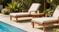 enhance poolside relaxation comfort