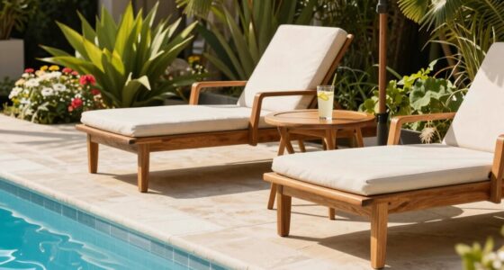 enhance poolside relaxation comfort
