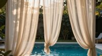 enhance privacy with curtains