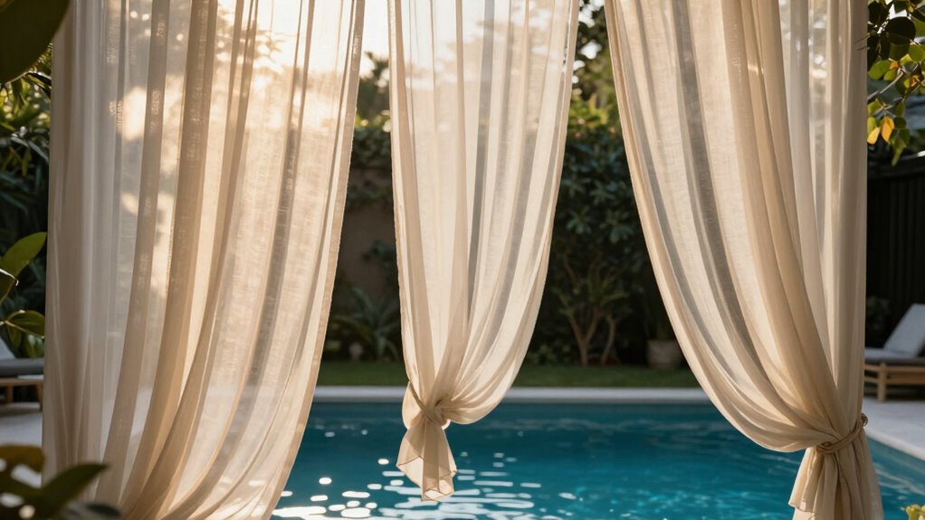 enhance privacy with curtains