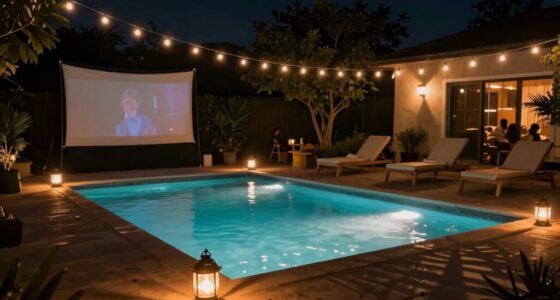 enhanced poolside lighting necessary