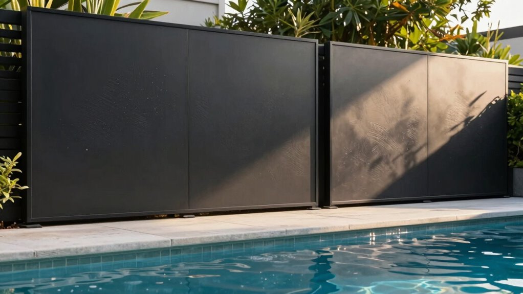 enhancing poolside privacy comfort