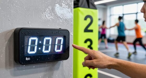 enhancing training with waterproof timers