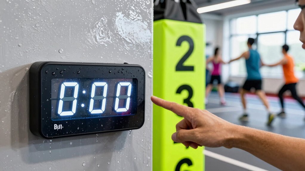enhancing training with waterproof timers