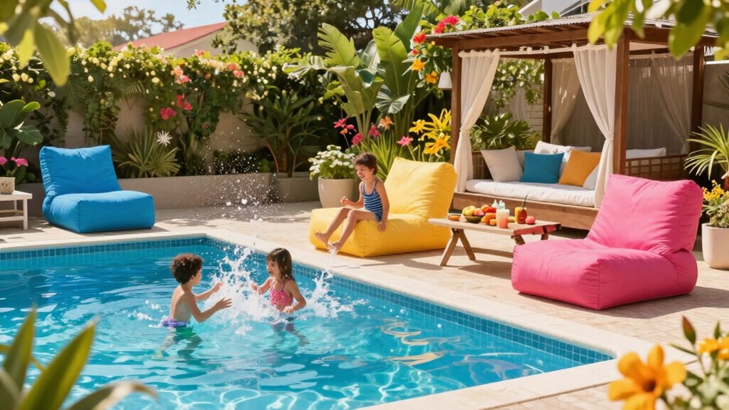 family friendly pool atmosphere