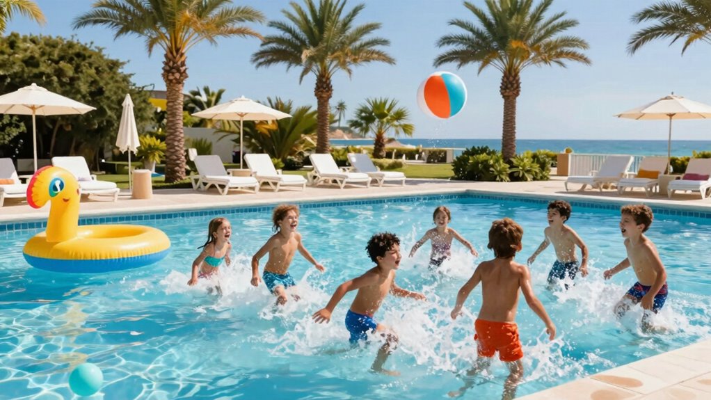 fun poolside games adventure