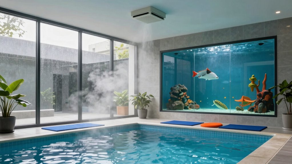 humidity control protects pool integrity