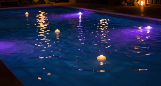 illuminated floating pool lights