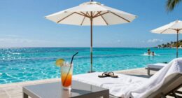 impact of poolside shade