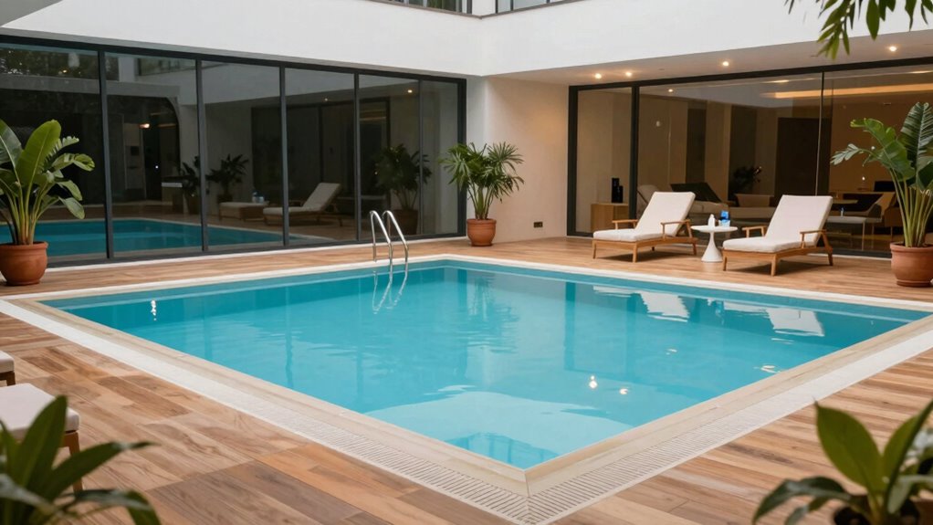 indoor endless pool planning