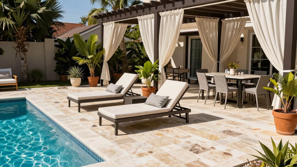 lush functional outdoor entertainment