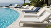 luxury pool loungers