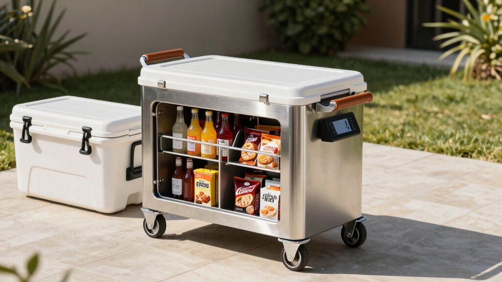 luxury portable outdoor cooler